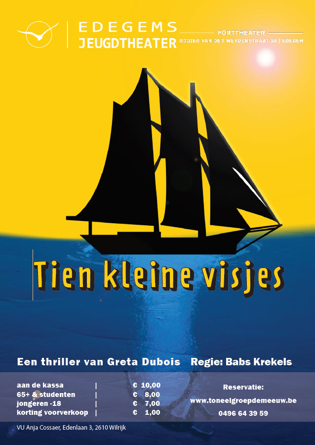 AFGELAST *Tien kleine visjes* CORONA