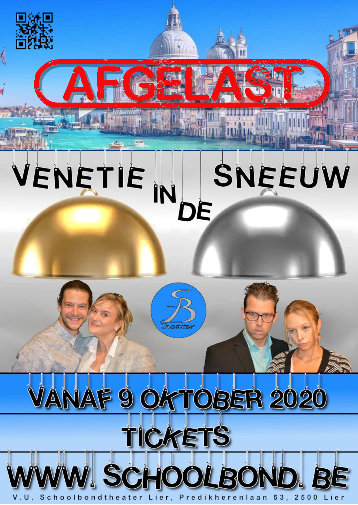 Venetië in de sneeuw