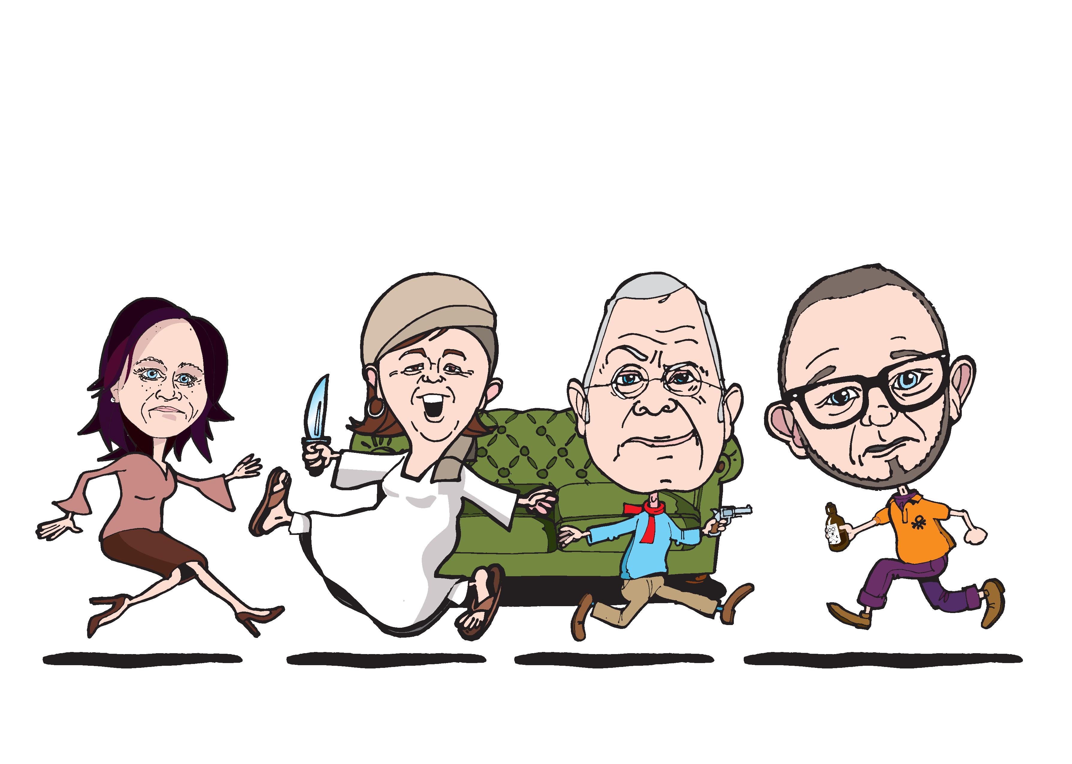 Feestje bij de buren